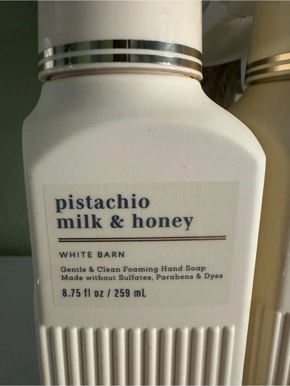 White Barn Pistachio Milk & Honey Foaming Hand Soap - Cream (3) PC